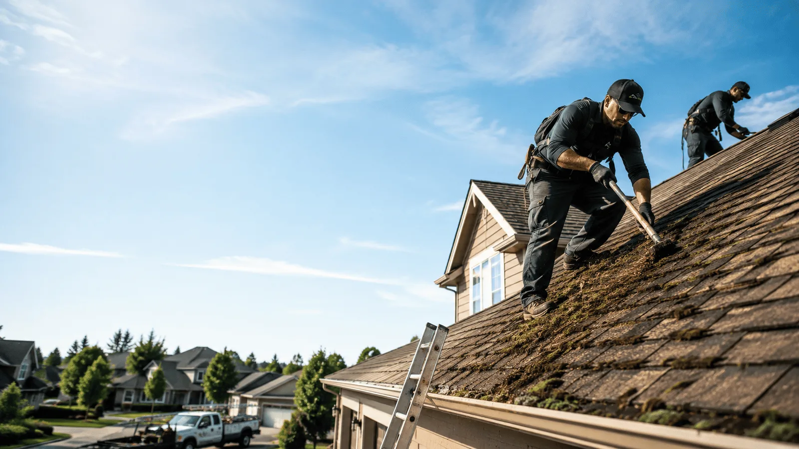 Roof Moss Removal in Cedar, IA near me